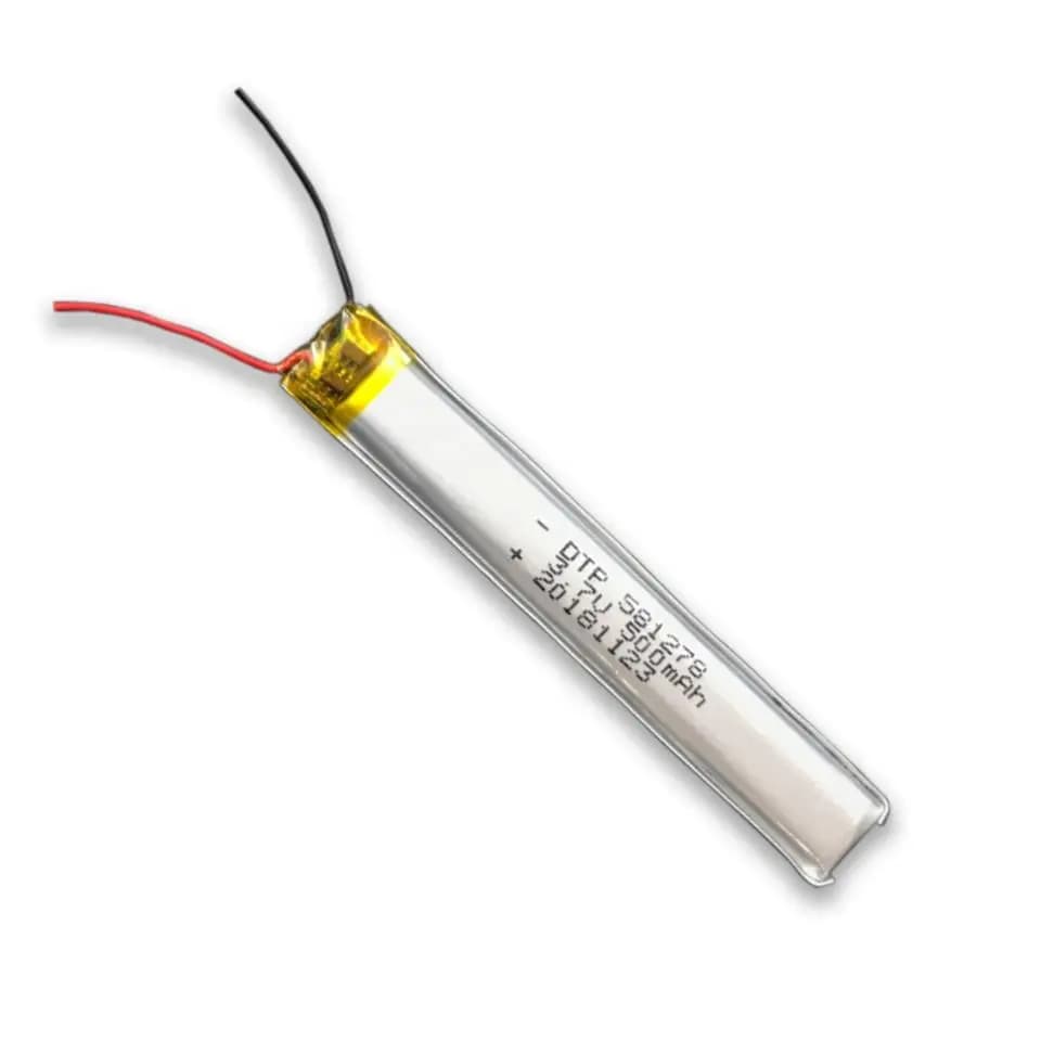 3.7V LiPo Capacitor Battery Lithium 581278 500mah