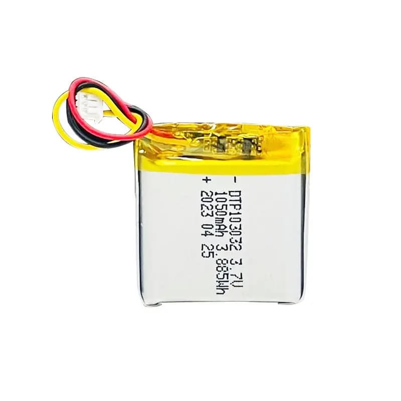 DTP103032 3.8V 3.85V 1050mAh lipo battery