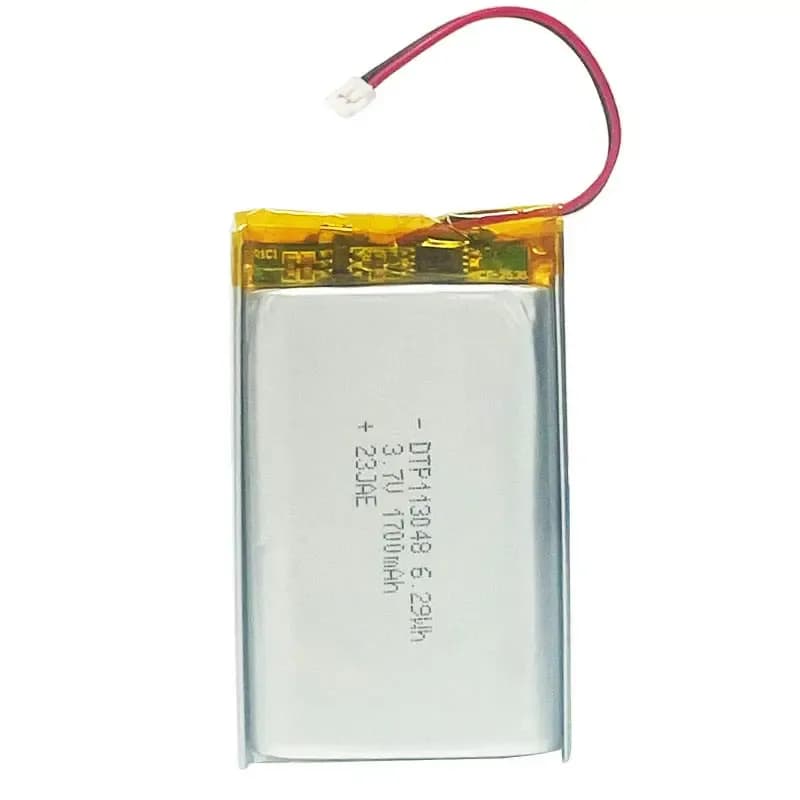 11*30*48mm Li-polymer Battery DTP 113048HT 3.7V 1700mAh 1500mAh