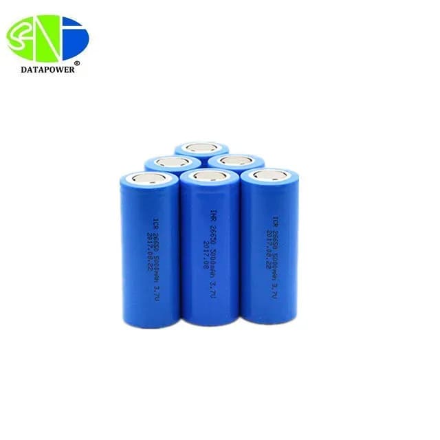 2C discharge 26650 3.7V Rechargeable Battery 5000mAh
