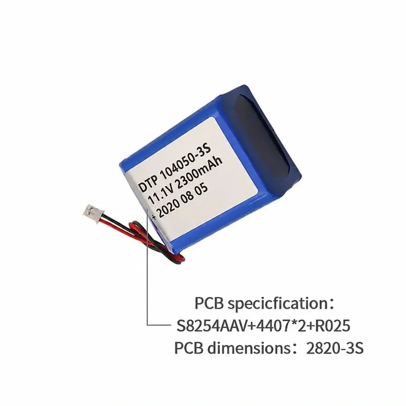 11.1 V 2300mAh Lithium Ion Battery Pack 104050-3S - Image 1