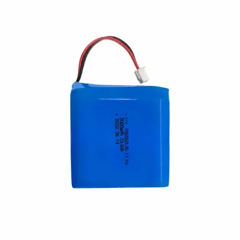 11.1 V 3000mAh Lithium Ion Battery Pack 105050-3S - Image 1